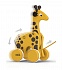 Каталка-жираф, на верёвочке  - миниатюра №1